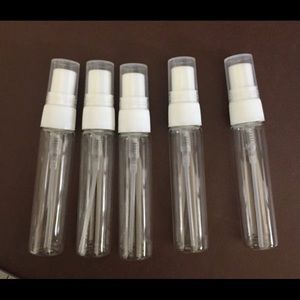 New 10 ml  glass atomizer perfume bottles set of 5